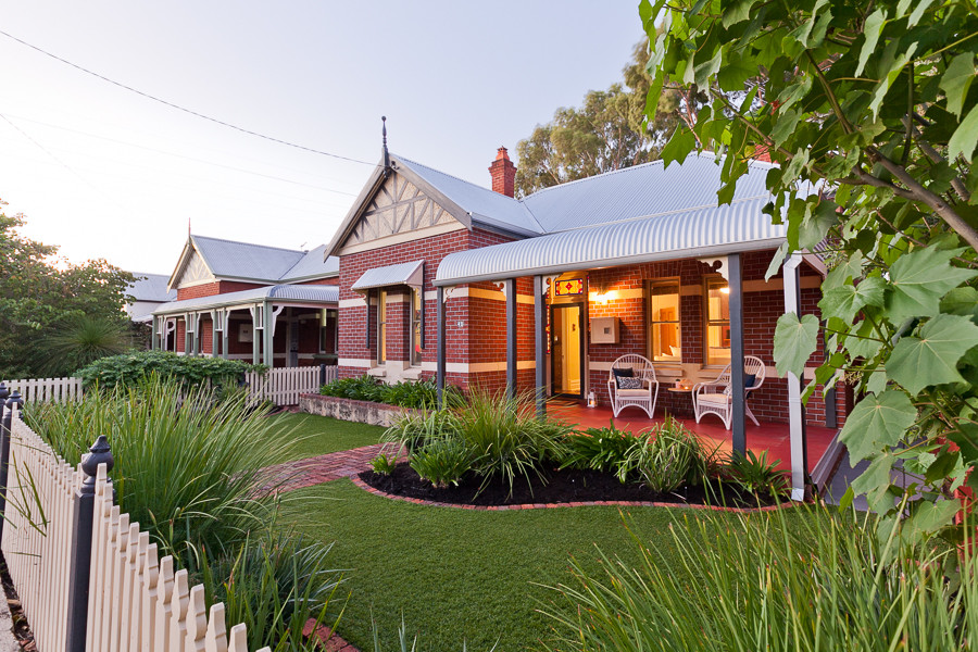 Traditional exterior in Perth.