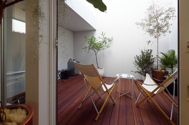 インナーコート minimalistisch-patio
