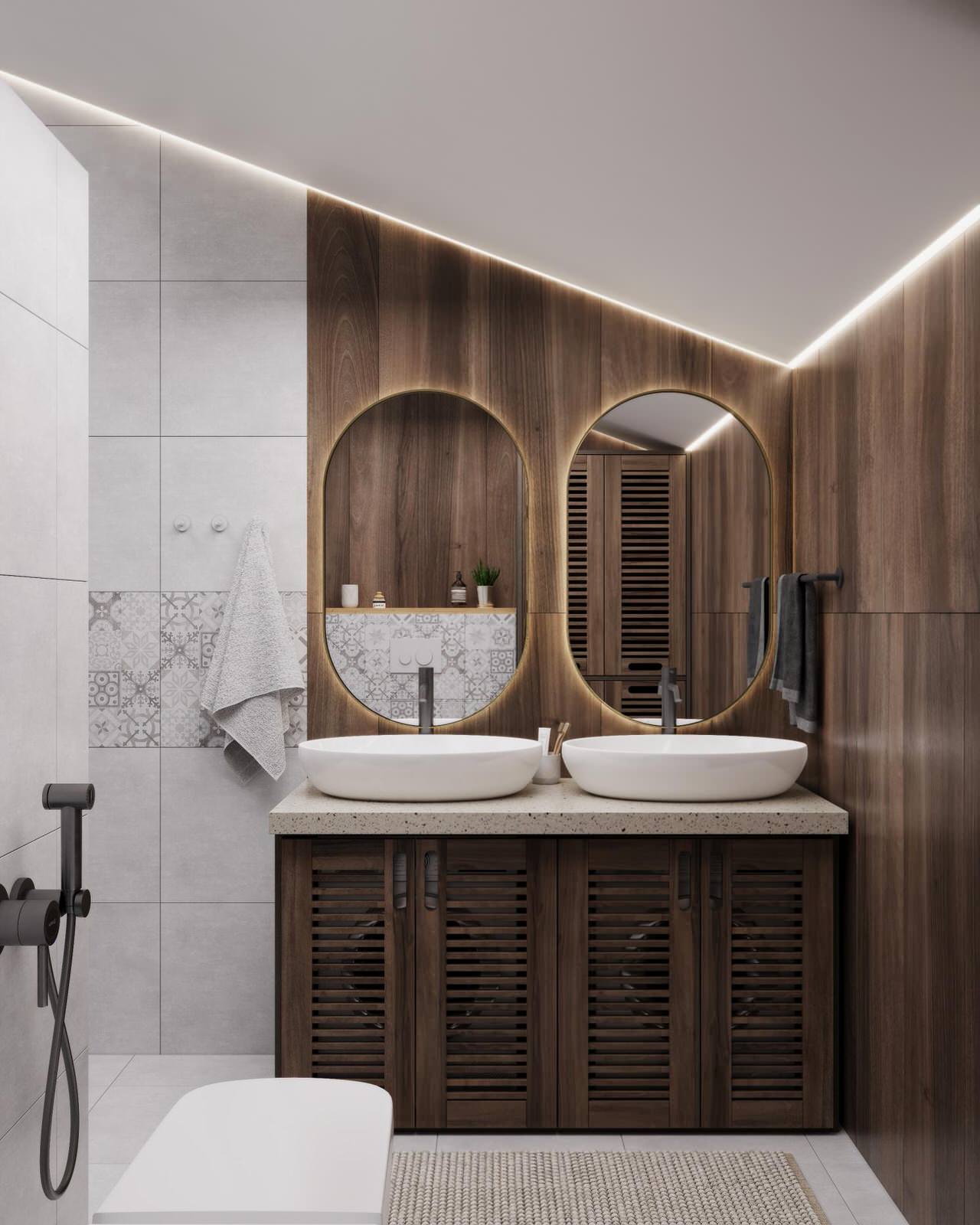 Интерьер дома в КП "Лагри Парк"