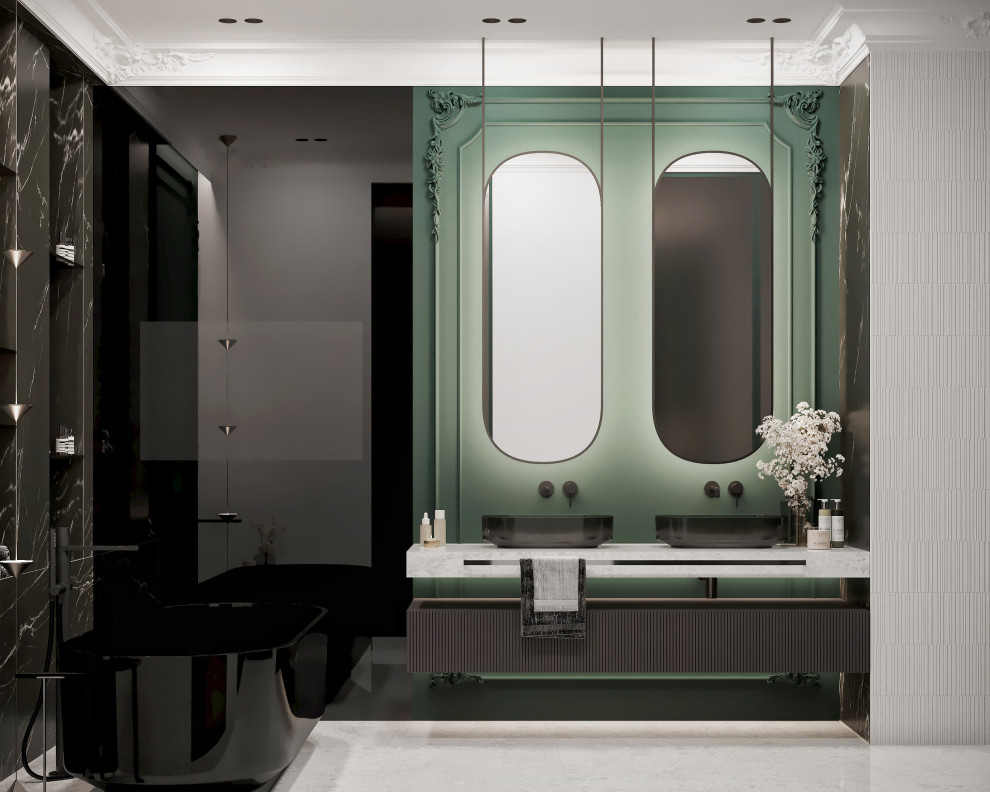 Дизайн трехкомнатной квартиры 170 м2