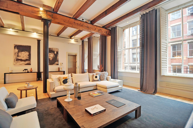 Loft, Loft, Loft trendy-dagligstue