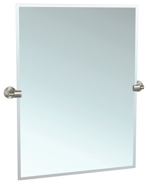 Gatco 4119S Zone 231/2 Inch Beveled Edge Tilting Rectangular