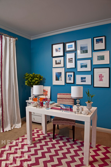 Westside Condo transitional-home-office