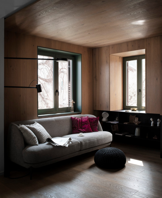 Casa LC modern-vardagsrum