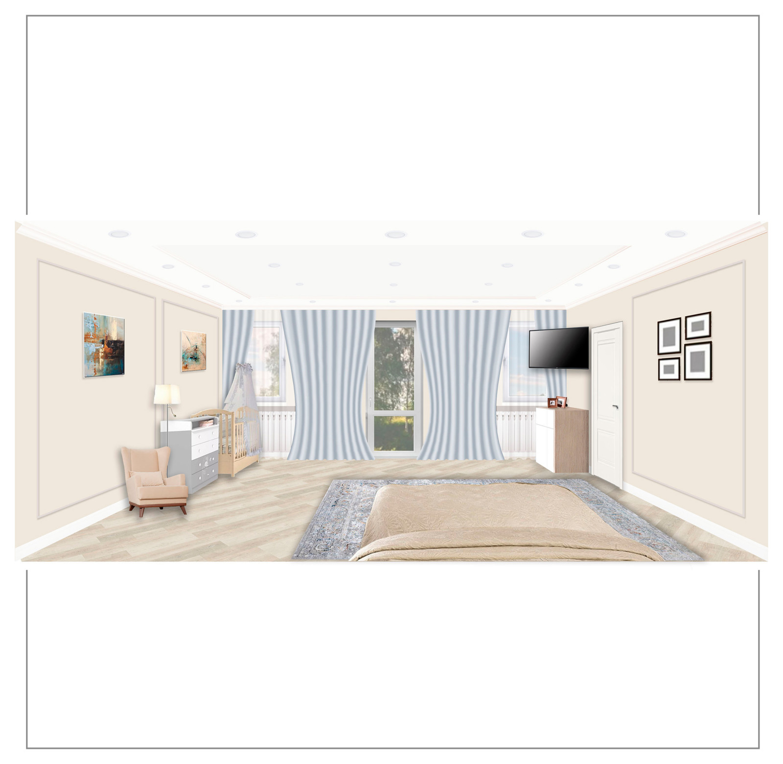 Частный дом на Неве. Ленобласть