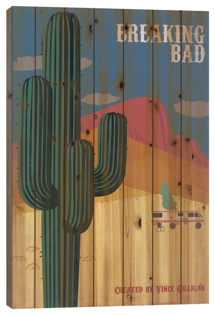 Breaking Bad Vintage Style Poster by Popate 40x26x1.5