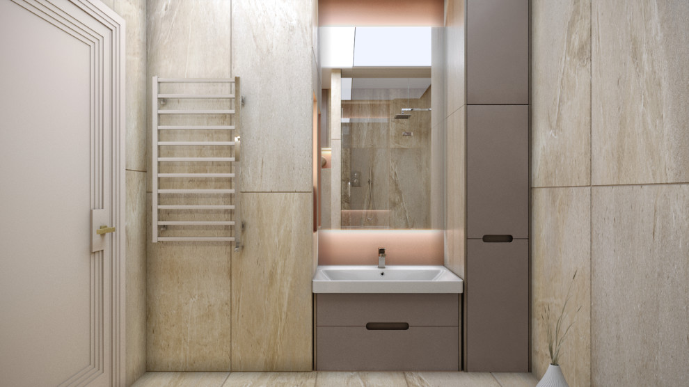 Конкурсный проект с керамогранитом Estima