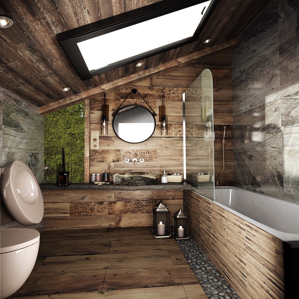 Ванная комната (дневное освещение) / Master bathroom (daylight)