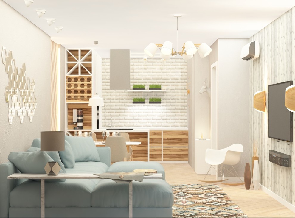 Кухня-гостиная