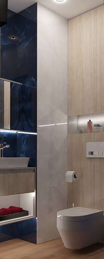 проходная кухня-студия