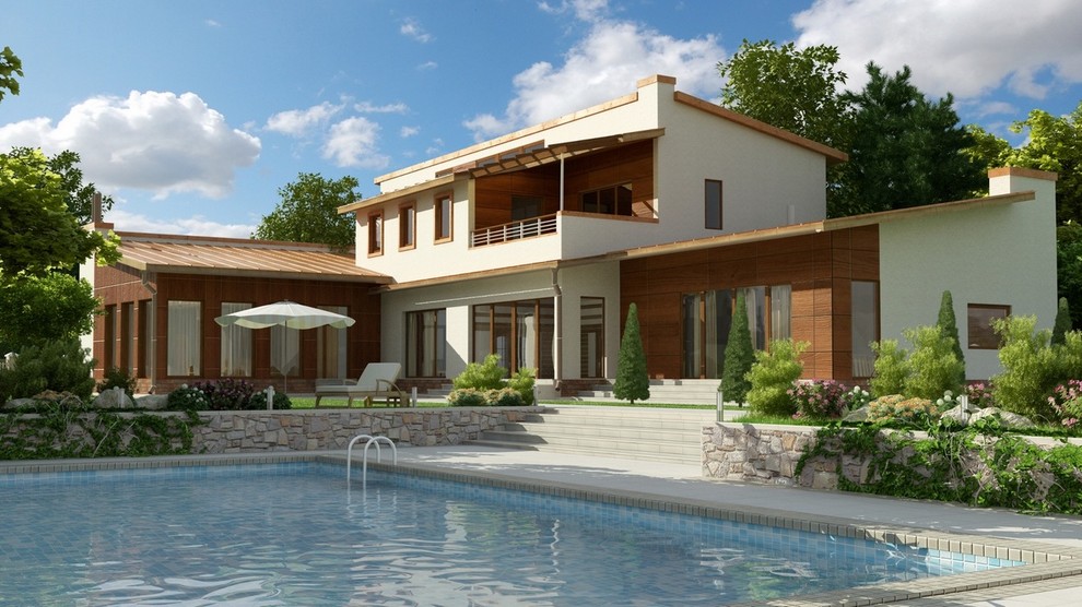 Современная вилла "L", 500 кв. м