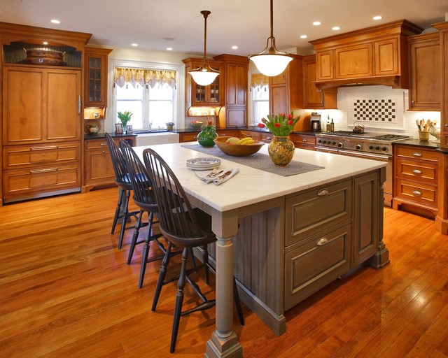 Ridgefield Kountry Kraft Rustic Cherry wi…ressed Island