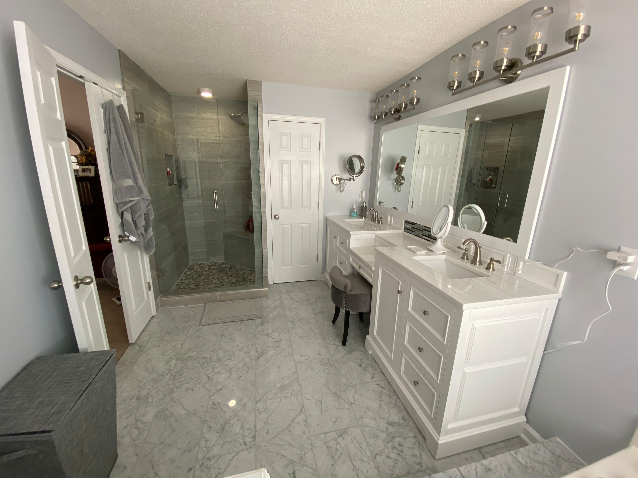 Full Bathroom + Powder Room
