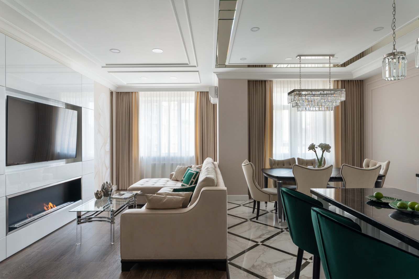 Съёмка квартиры по проекту Анастасии Свистович