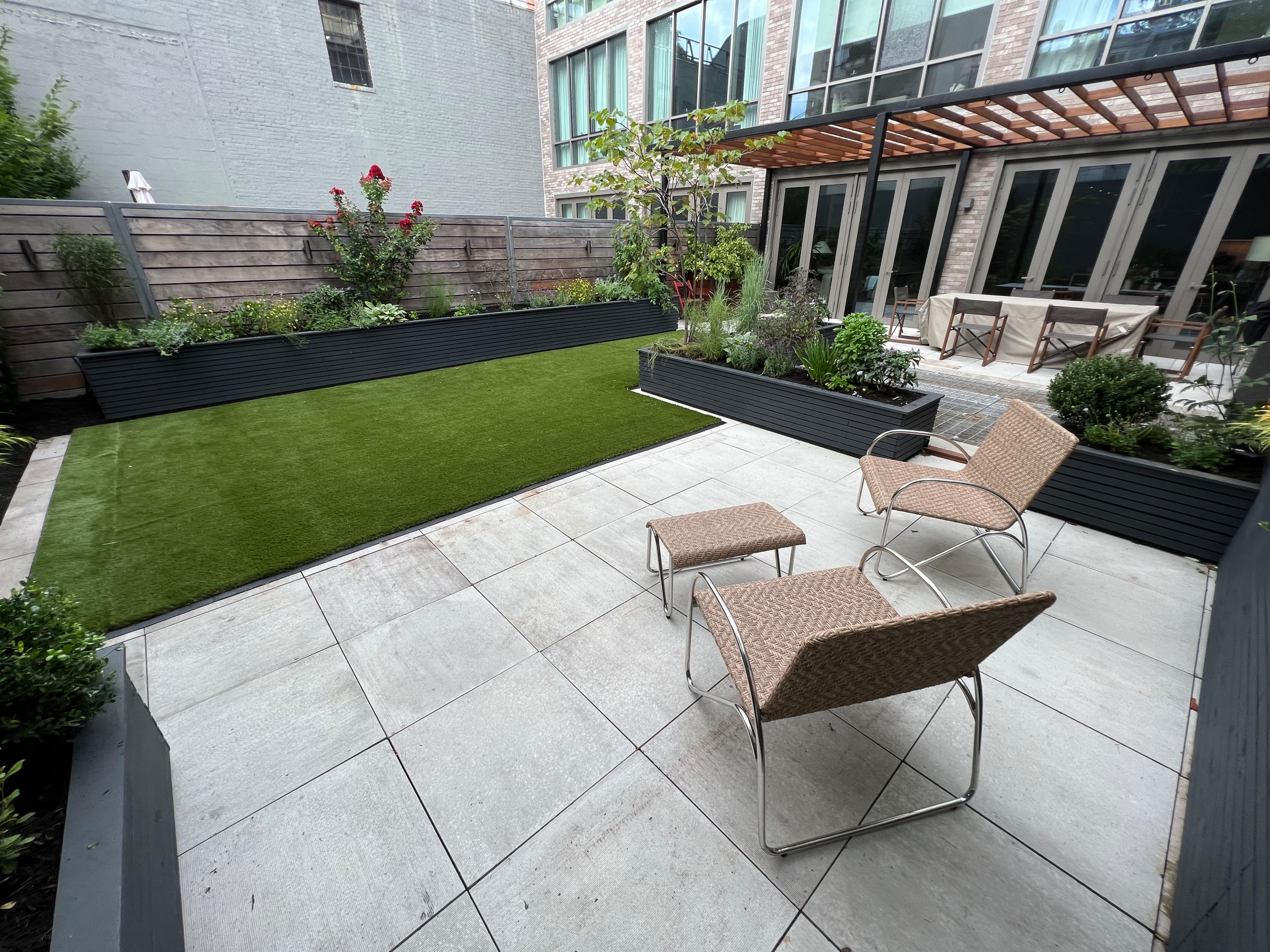 Garage Rooftop Container Garden