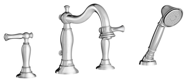 Quentin Roman Tub Faucet With Shower For Flash Rough In Valves