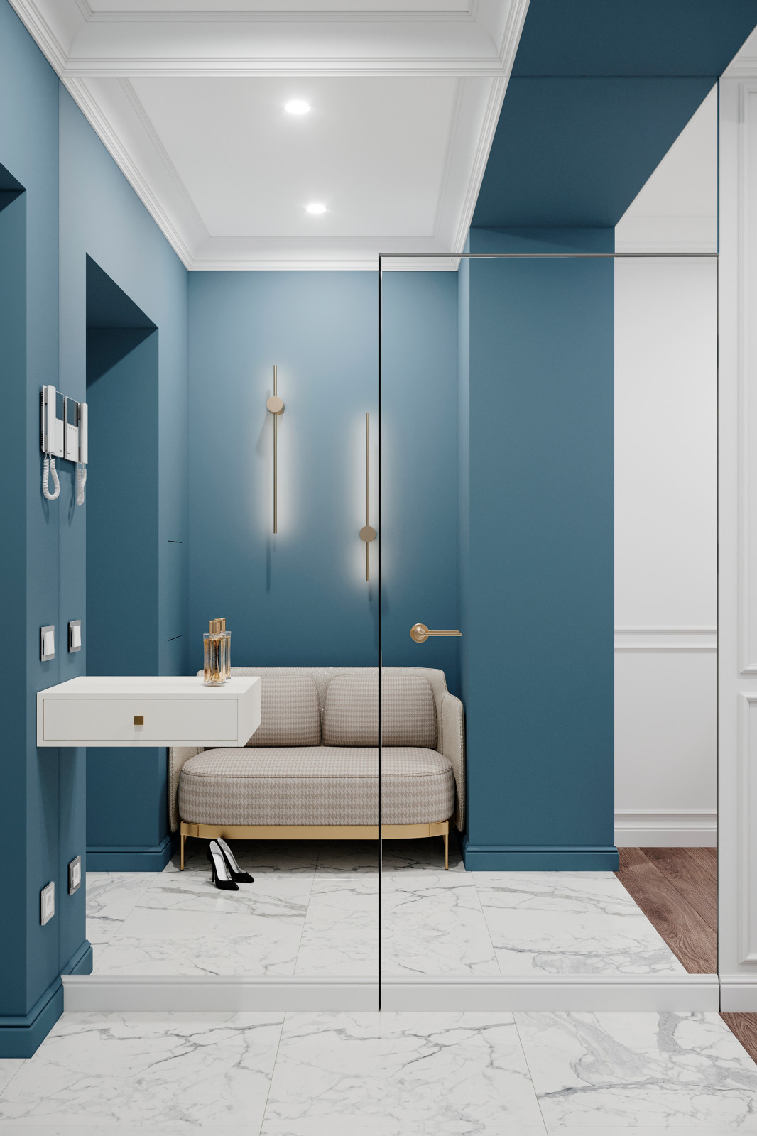 Квартира молодой девушки в Scandis