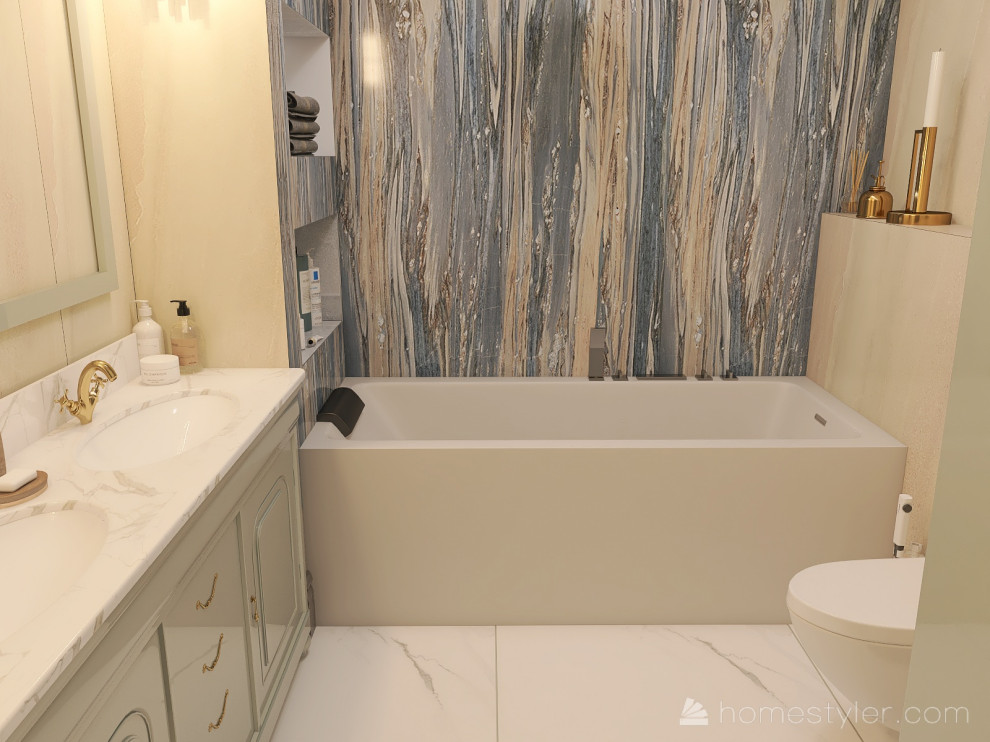 Евро-двухкомнатная квартира