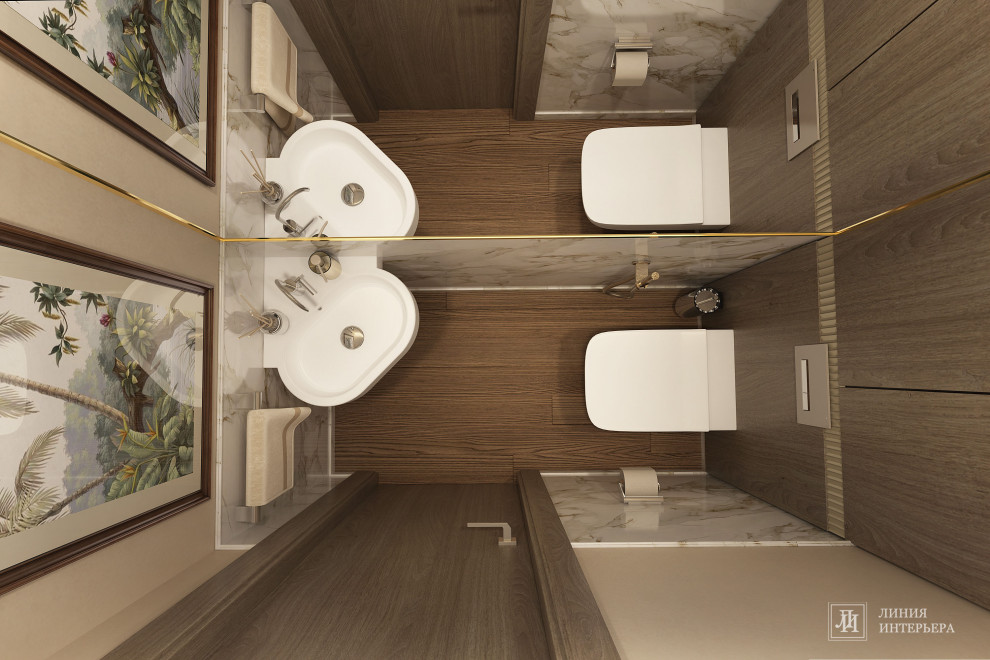 Дизайн интерьера 2-х уровневой квартиры