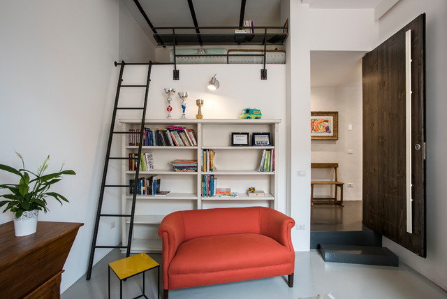 Le Case Di Houzz Stile Industriale Al Rione Testaccio Roma