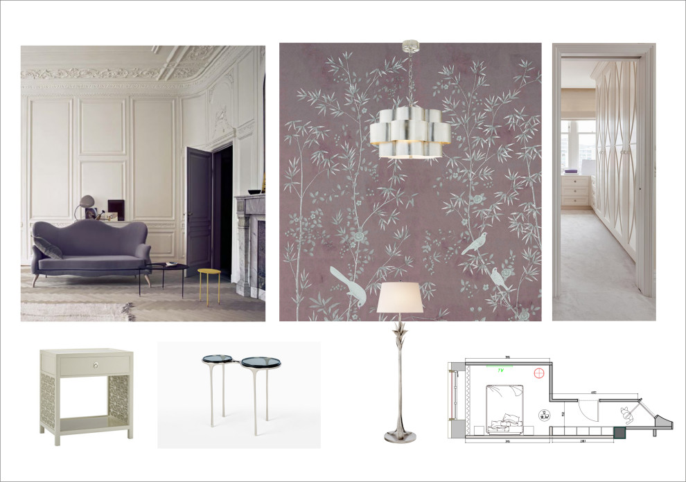 Коллажи к интерьерам (для вдохновения)