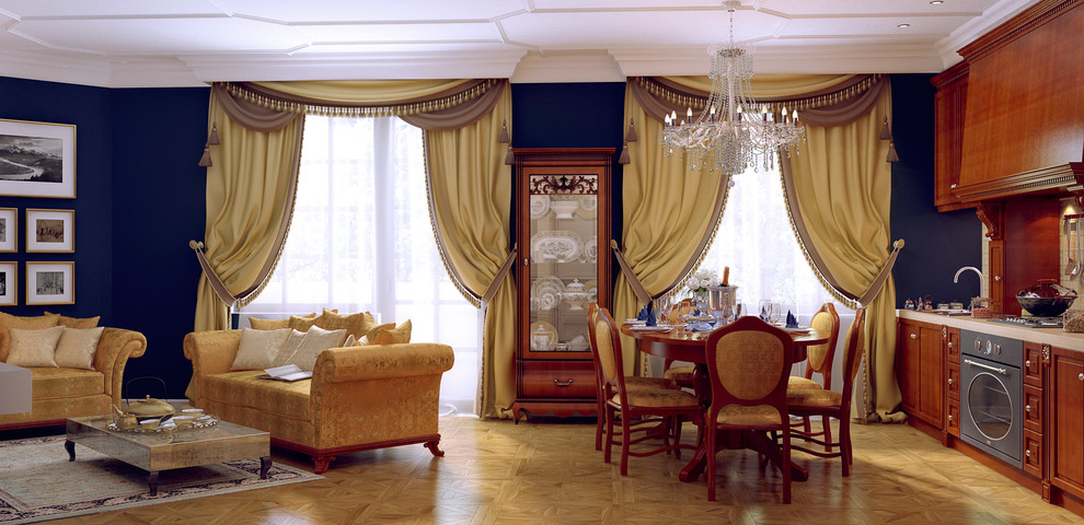 3х квартира в классическом стиле