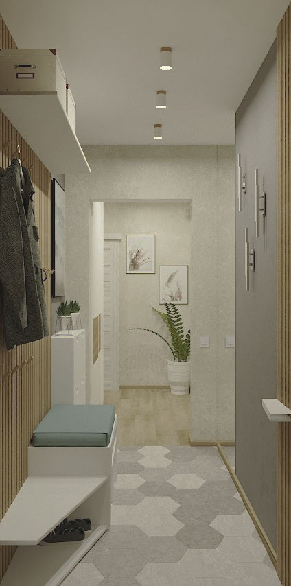 Скандинавская двушка для молодой семьи