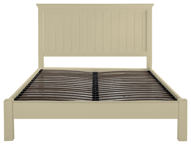 Beds and Headboards | King Size Bed in Vanilla Bean | Made in England