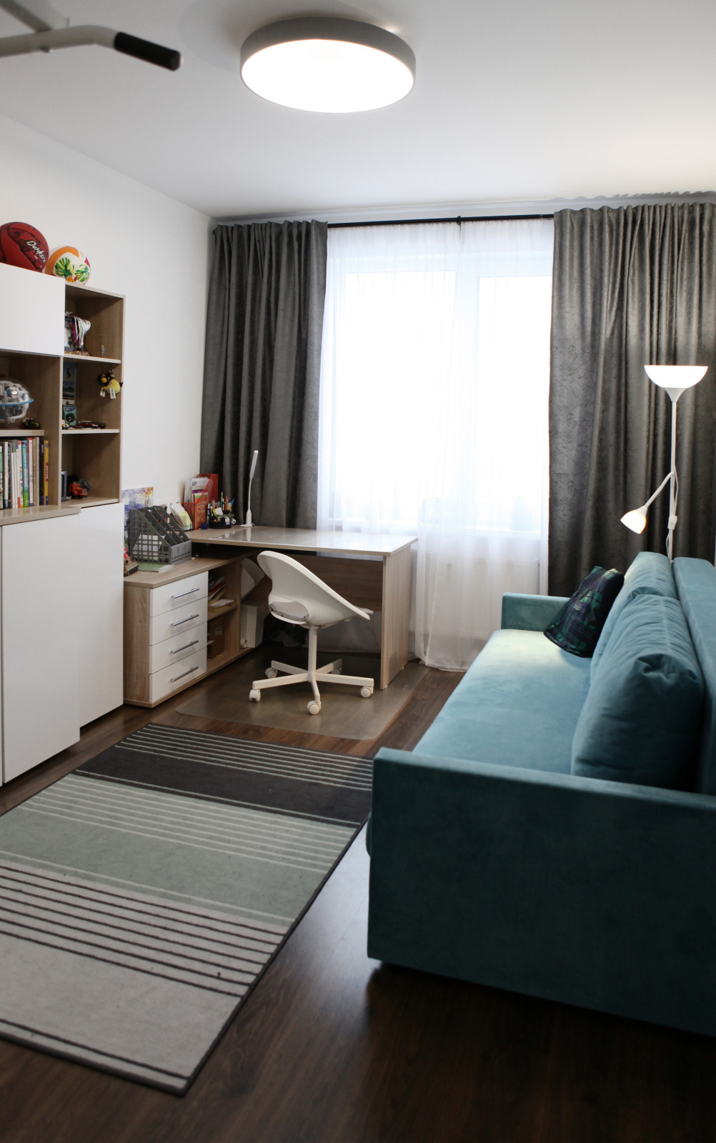 Квартира в насыщенных тонах в ЖК "Палацио"