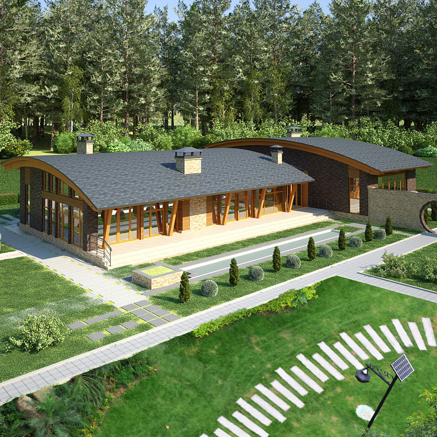 Проект одноэтажного дома