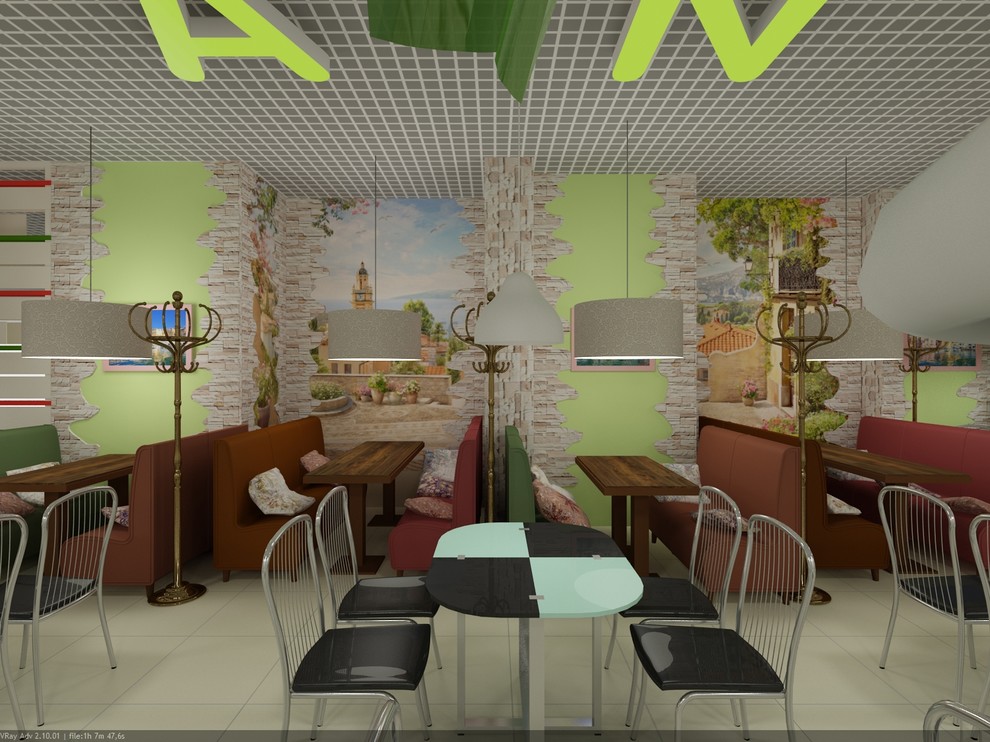Дизайн кафе.