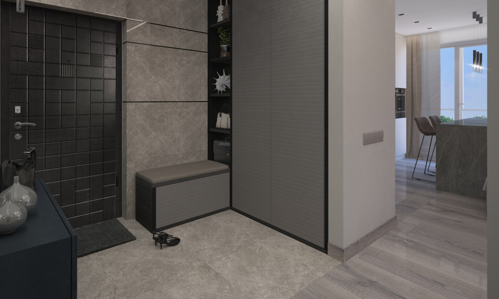 Двух-комнатная квартира ул.Междуреченская