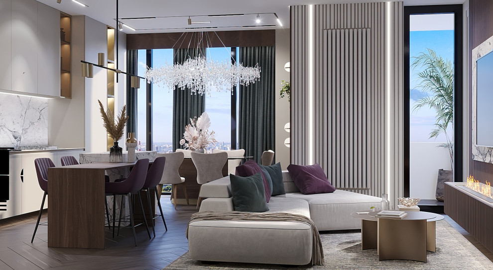 Дизайн проект ЖК RiverSky в г.Москва