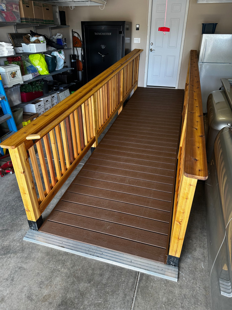 ADA Bathroom/Garage Retrofit and New Flooring