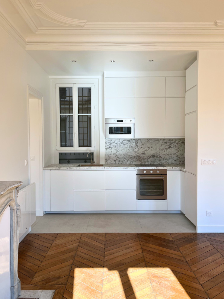 PIO | Rénovation complète d'un haussmannien avec un objectif D versus F au DPE