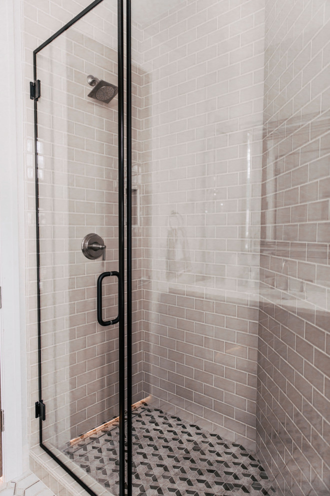 Inspiration for a transitional bathroom remodel in Phoenix