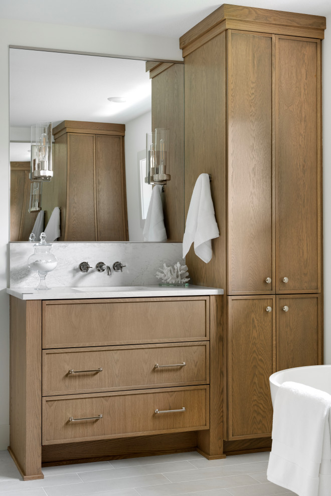Bathroom - transitional bathroom idea in Minneapolis
