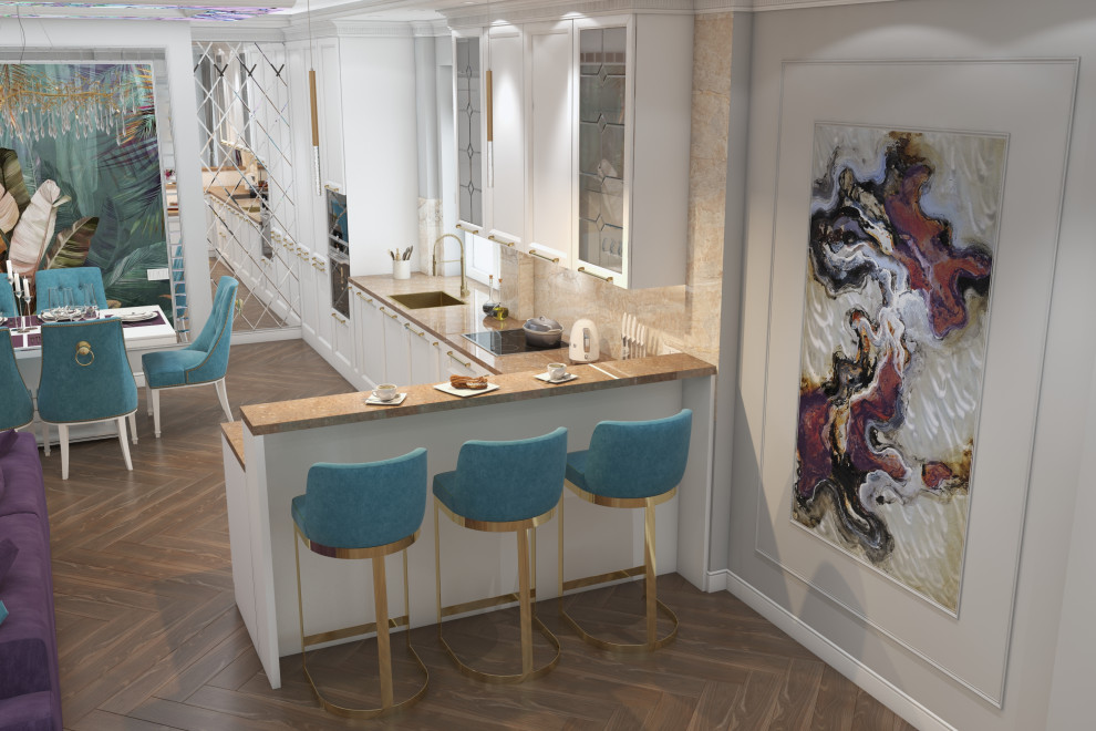 Дизайн 3-х этажного дуплекса