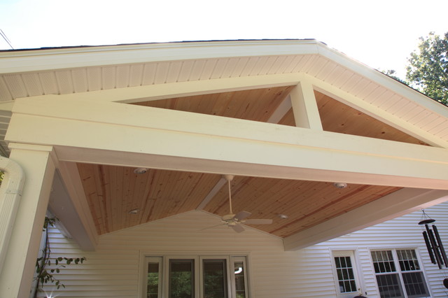 Outdoor Roof Structure - Modern - Patio - Cleveland - by Klein's Lawn