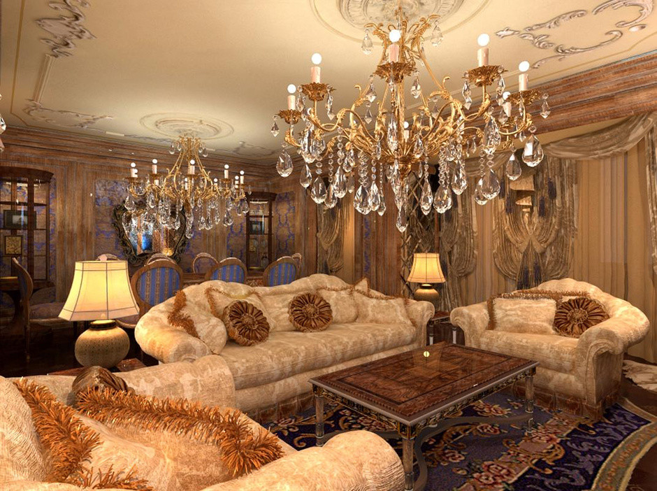 3D: Классика в частном доме