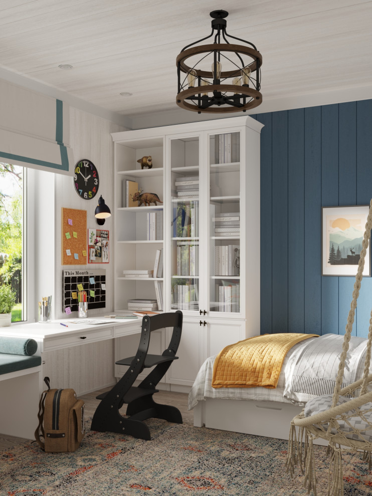 Детская для мальчика в загородном доме