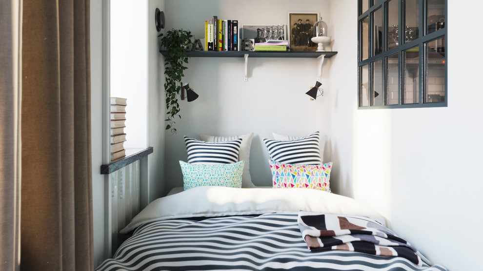 Студия в скандинавском стиле