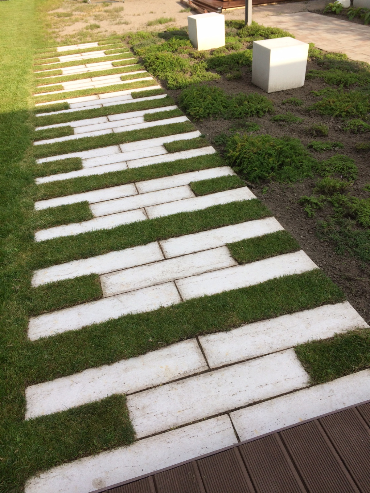 Современный сад для семьи