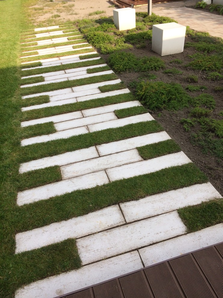 Современный сад для семьи