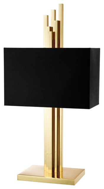 Black And Gold Table Lamp, Black Gold Table Lamp