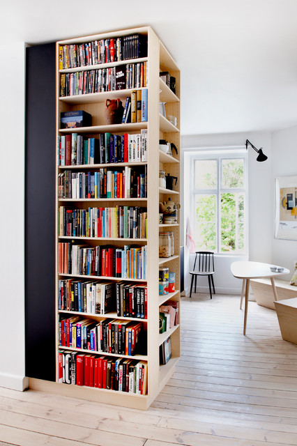 Indretning med bøger – skab lille hjemmebibliotek