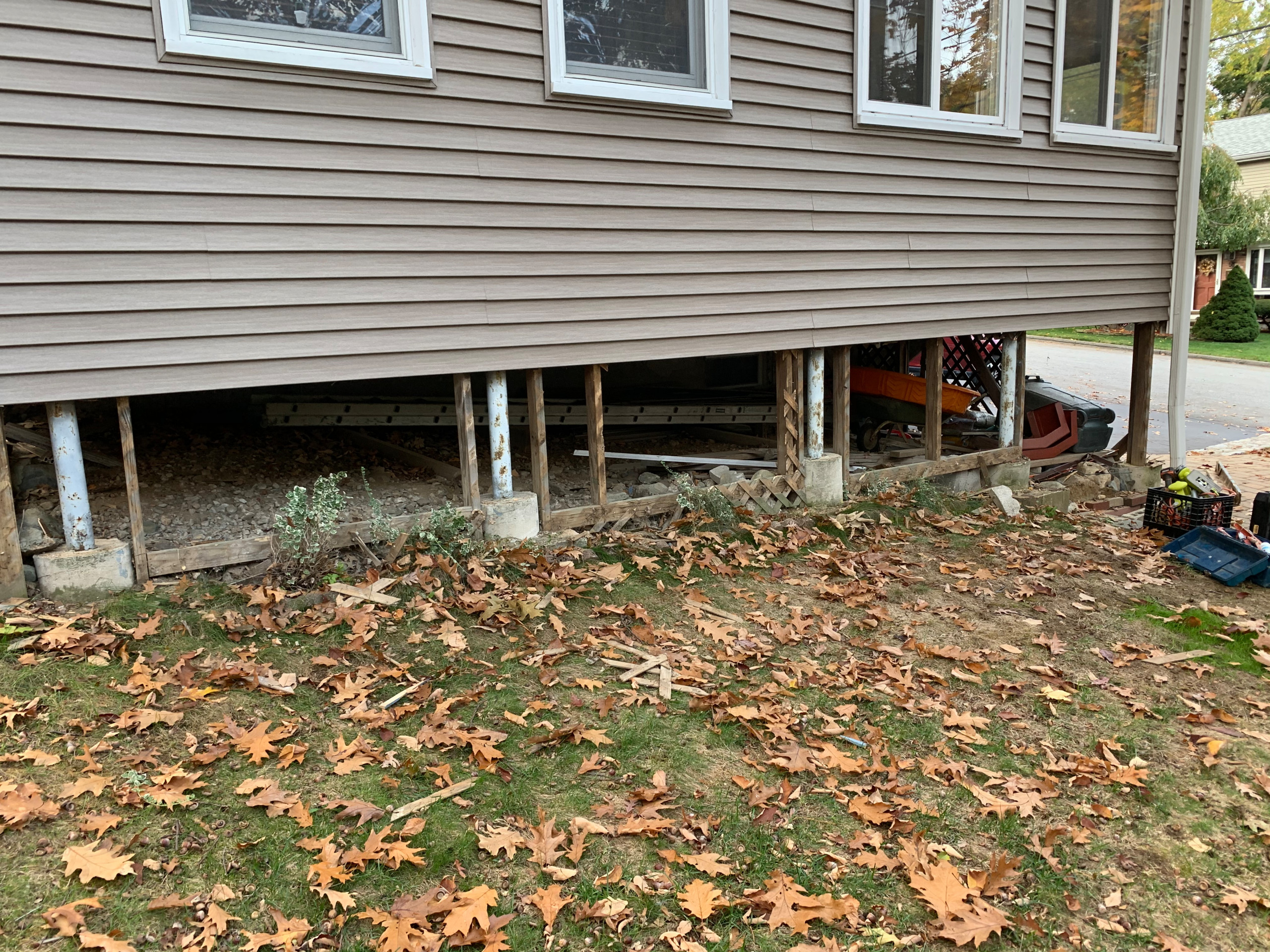 Porch & Replacement under addition