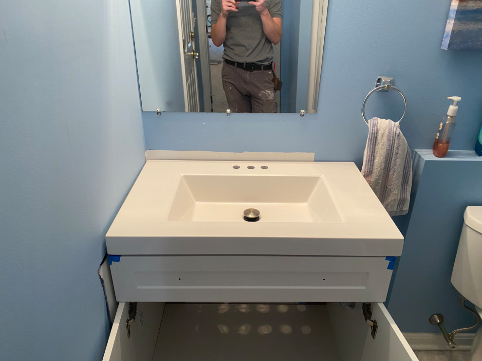 New Sink And Vanity