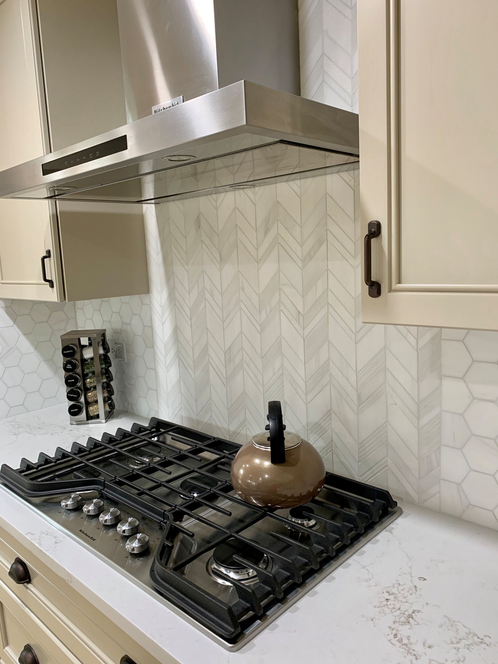 Creamy Dream Kitchen and Soothing Master Bath