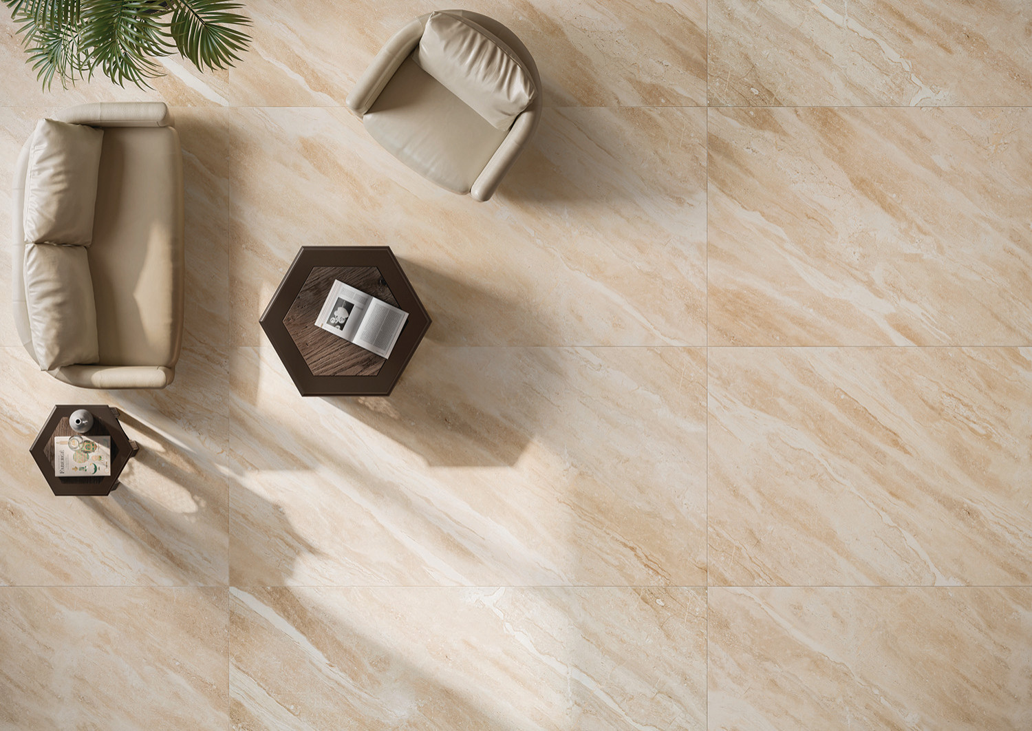 Breccia Daino Porcelain Tiles